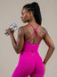 Orchid Purple Cross Back Short Set