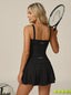 Black Pocket Tennis Set