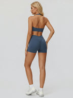 Grey Blue Activewear Set