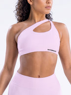 Pink Scrunch Short Set