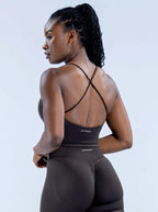 Cocoa Cross Back Short Set