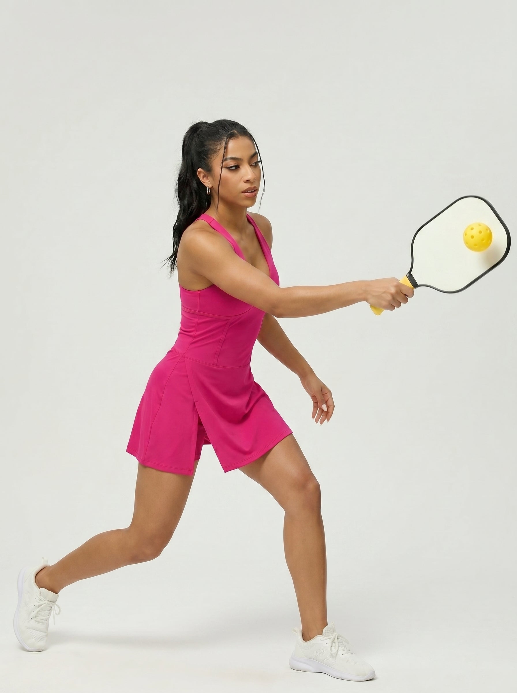 Rose Red Tennis Dress