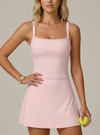 Pink Pocket Tennis Set