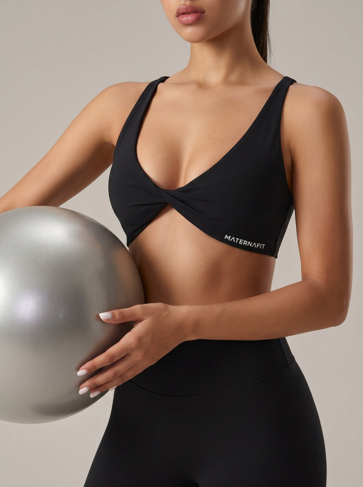 MaternaFit AG-Shape Sports Bra - Black - image 2