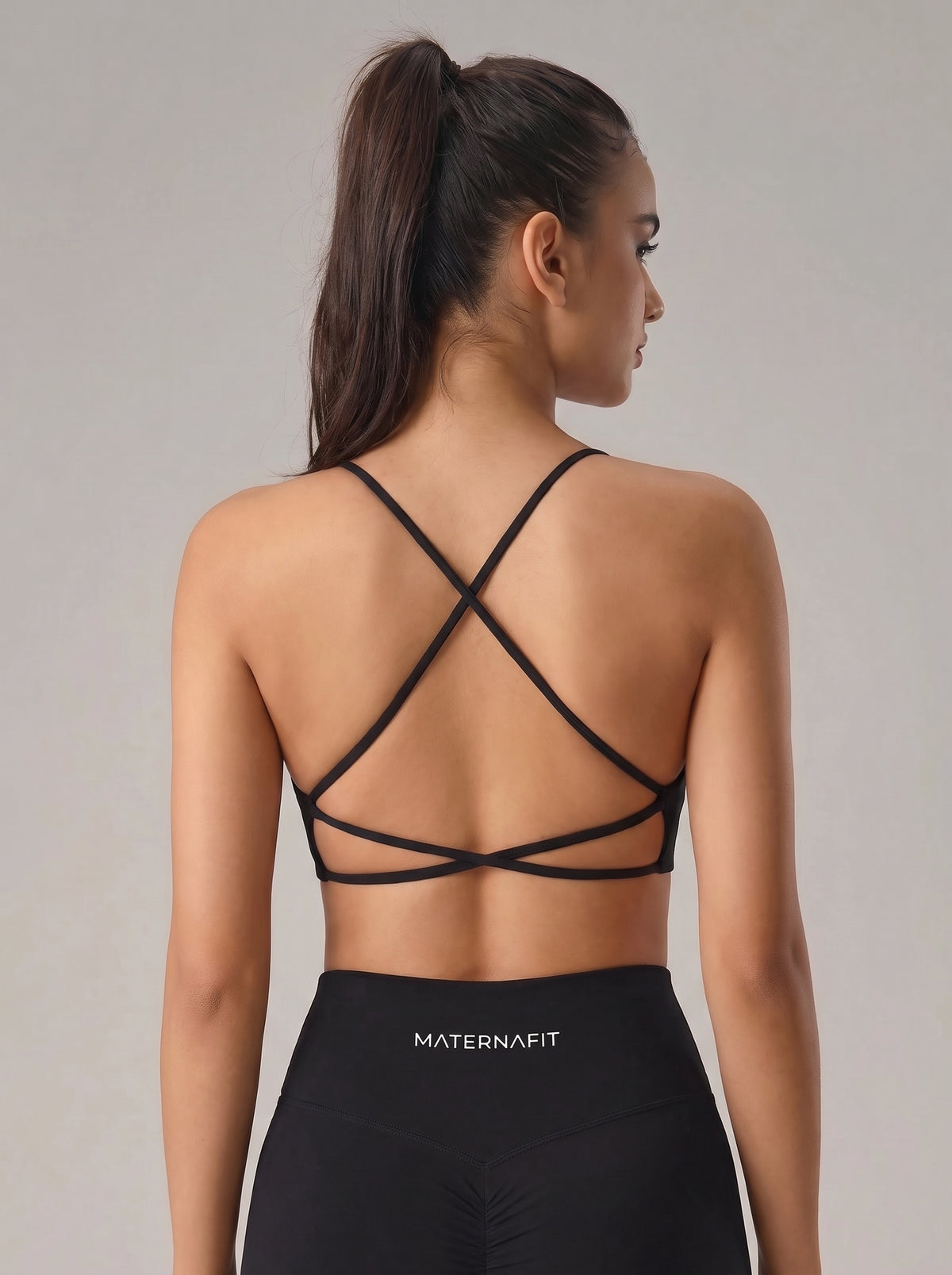 MaternaFit AG-Shape Sports Bra - Black - image 4