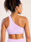 MaternaFit One-Shoulder Sports Bra - Pink - image 7