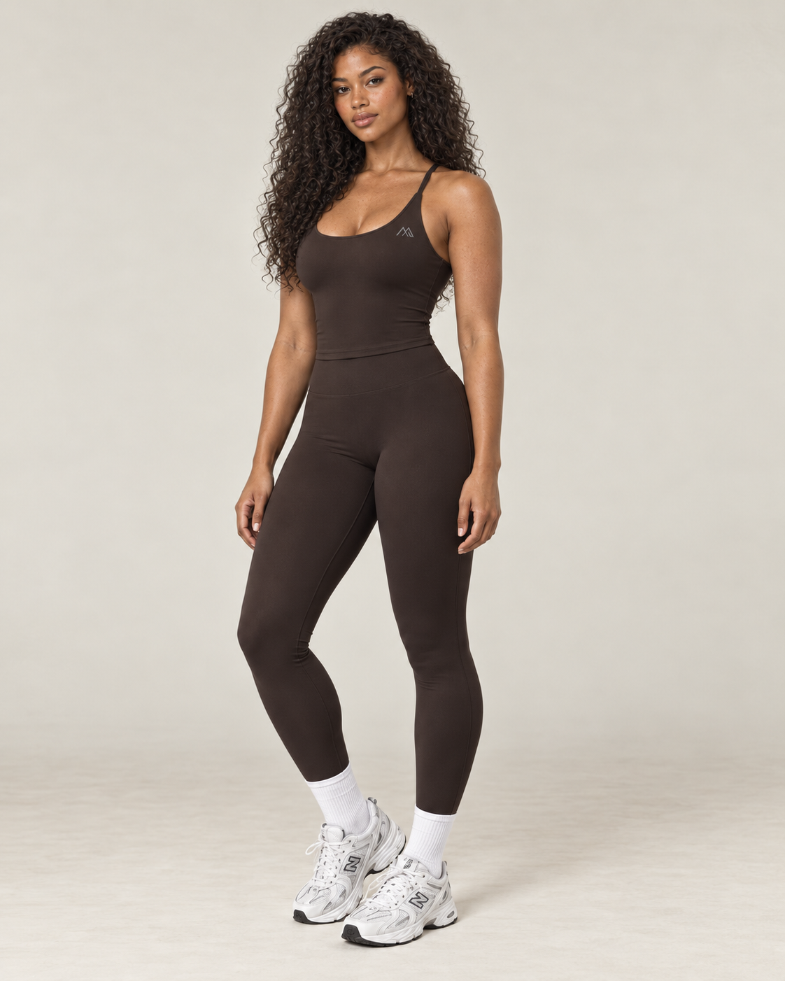 MaternaFit EMPOWER Cross-Back Training Bra - Cocoa - image 7