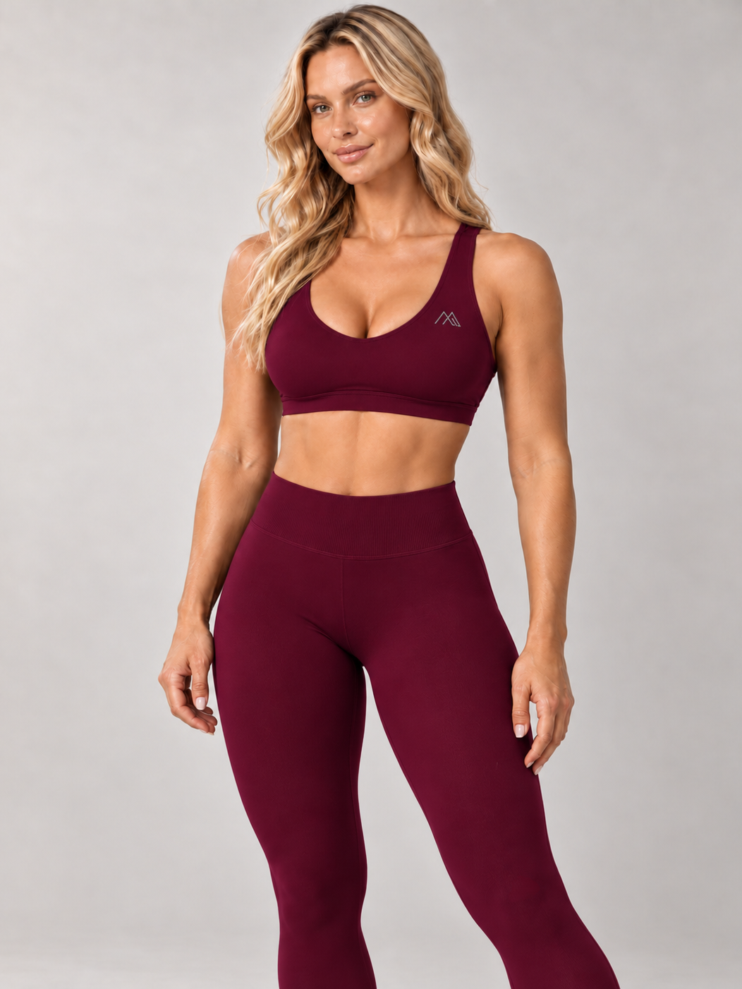 MaternaFit EMPOWER Sculpt V-Back Bra - Winter Berry - image 11