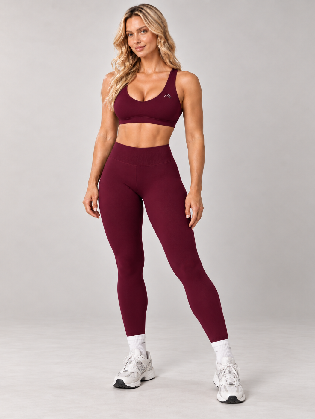MaternaFit EMPOWER Sculpt V-Back Bra - Winter Berry - image 15