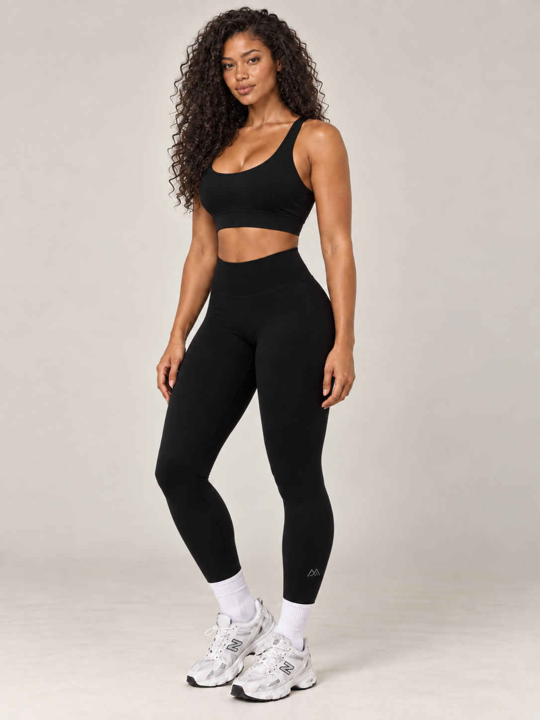 MaternaFit EMPOWER Scrunch Lift Leggings - Black - image 2 Secondary image