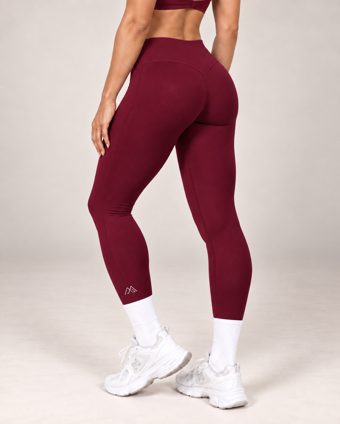 MaternaFit EMPOWER Scrunch Lift Leggings - Winter Berry - image 12