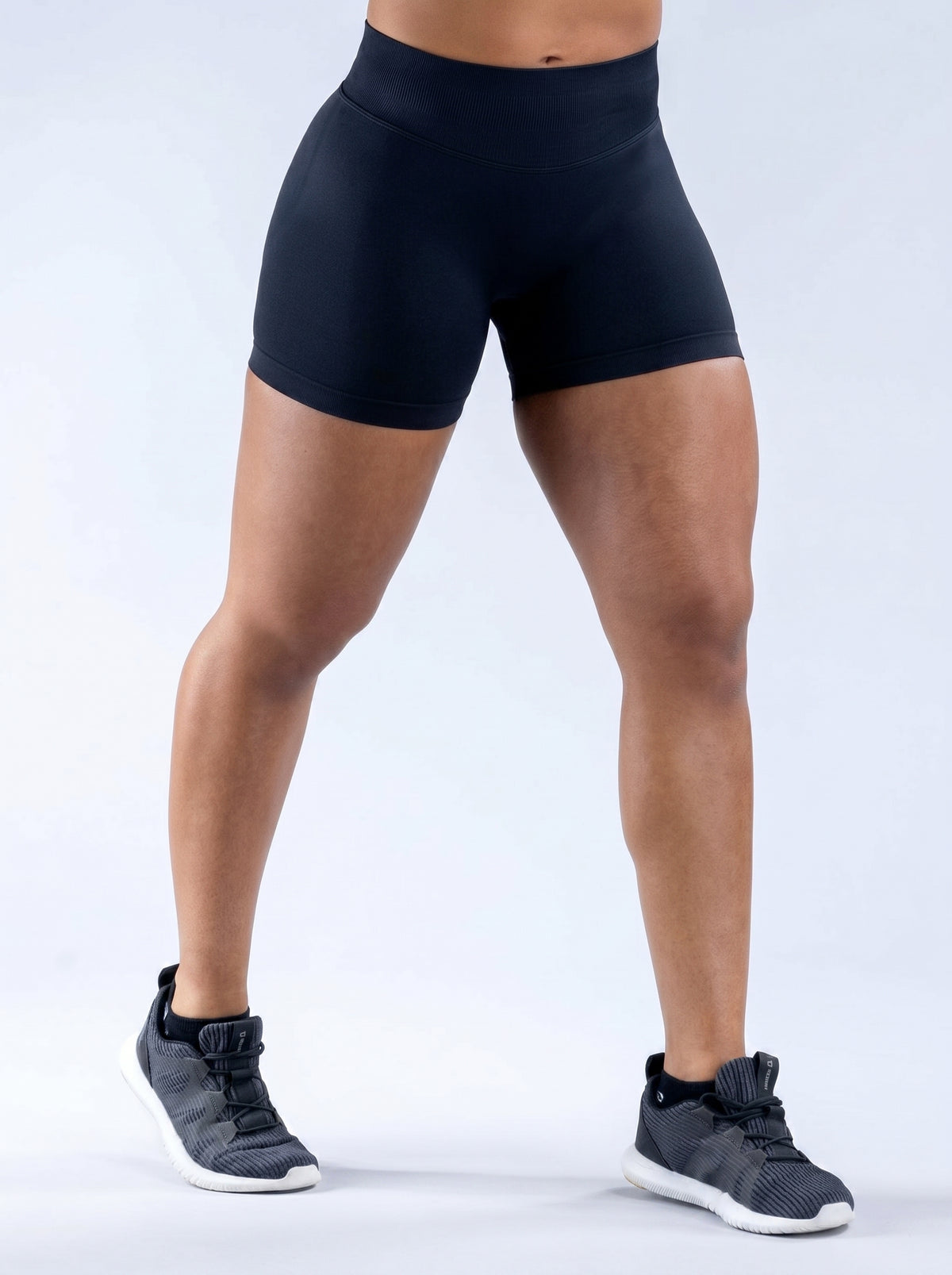 MaternaFit Scrunch Sculpt Shorts - Black - image 3