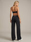 MaternaFit FLOW Wide-Leg Pants - Black - image 1
