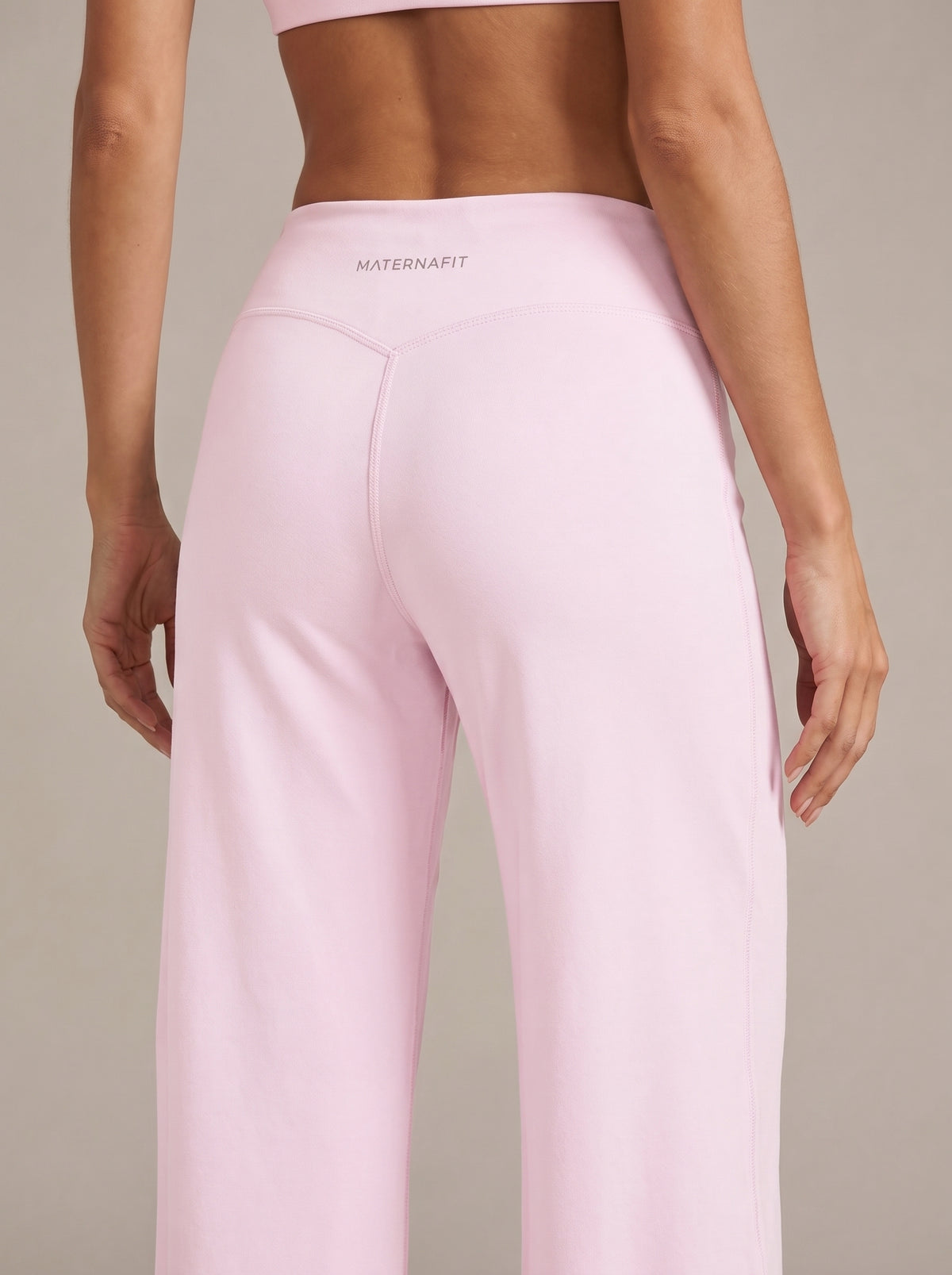 MaternaFit FLOW Wide-Leg Pants - Pink - image 19