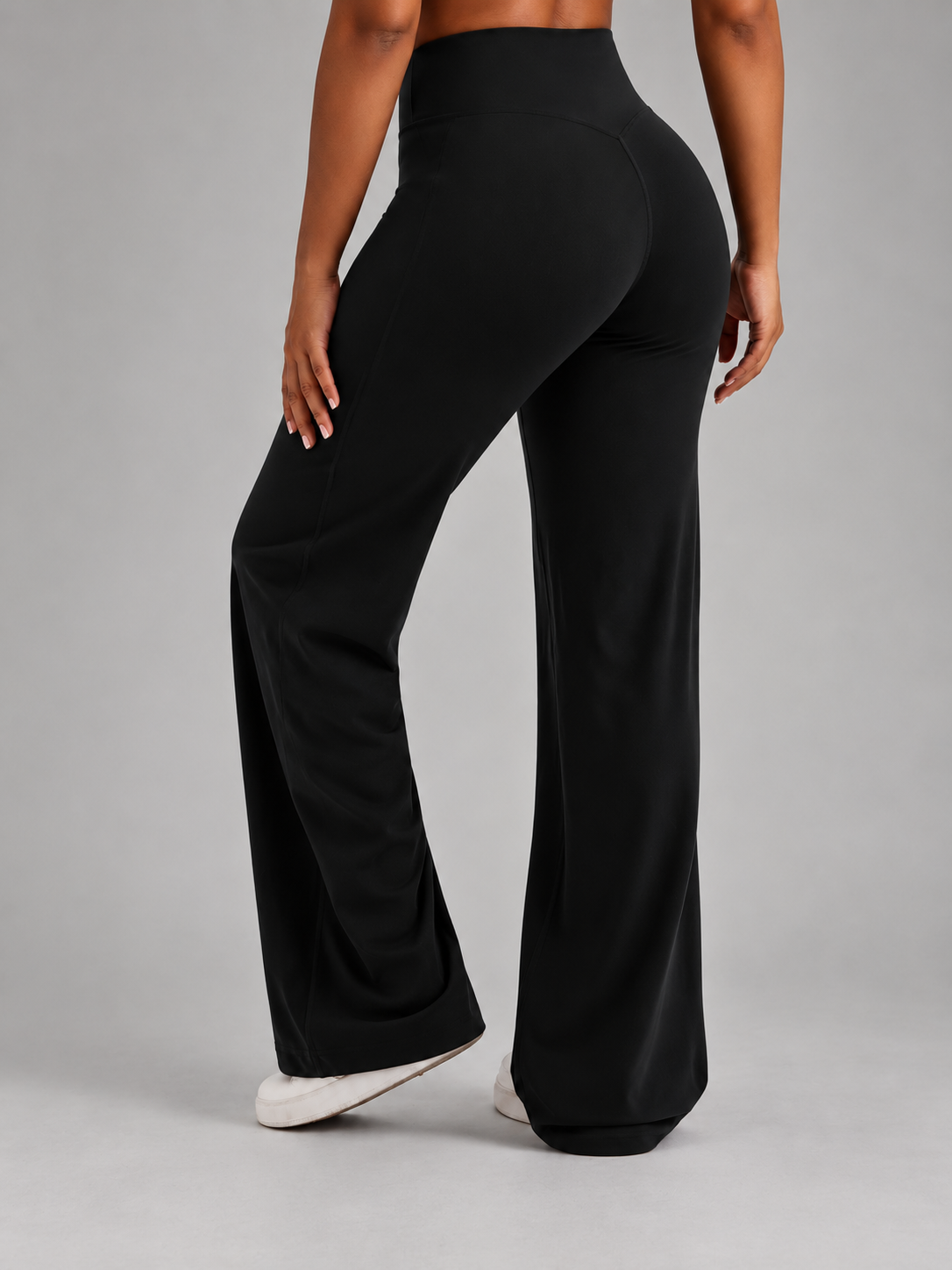 MaternaFit FLOW Straight-Leg Training Pants - Black - image 3
