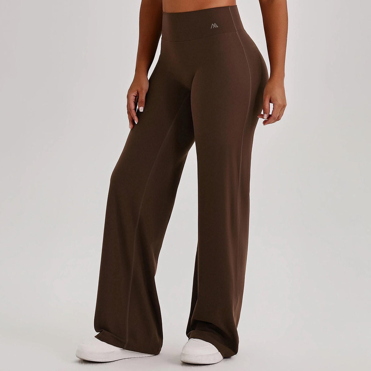 MaternaFit FLOW Straight-Leg Training Pants - Brown - image 5